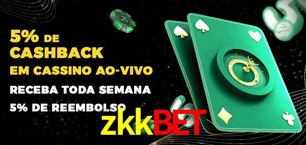 Promoções do cassino ao Vivo zkkbet